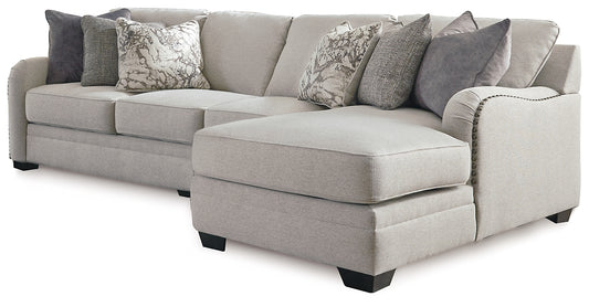 Dellara 3-Piece Sectional with Chaise Milwaukee Furniture of Chicago - Furniture Store in Chicago Serving Humbolt Park, Roscoe Village, Avondale, & Homan Square