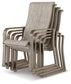 Beach Front Outdoor Dining Table and 4 Chairs Milwaukee Furniture of Chicago - Furniture Store in Chicago Serving Humbolt Park, Roscoe Village, Avondale, & Homan Square