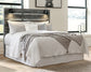 Baystorm Queen Panel Headboard with Mirrored Dresser and 2 Nightstands Milwaukee Furniture of Chicago - Furniture Store in Chicago Serving Humbolt Park, Roscoe Village, Avondale, & Homan Square