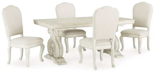 Arlendyne Dining Table and 4 Chairs Milwaukee Furniture of Chicago - Furniture Store in Chicago Serving Humbolt Park, Roscoe Village, Avondale, & Homan Square