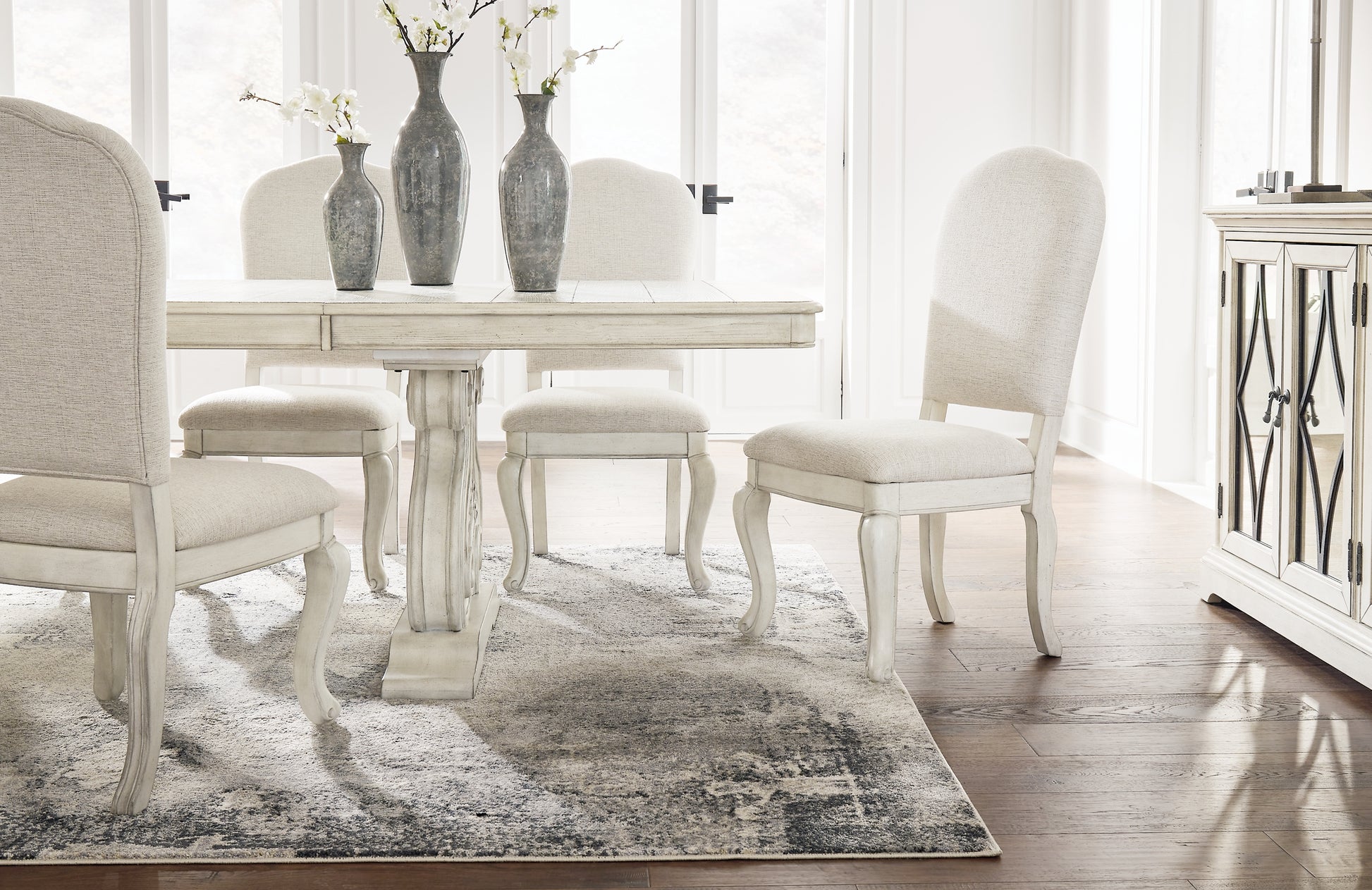 Arlendyne Dining Table and 4 Chairs Milwaukee Furniture of Chicago - Furniture Store in Chicago Serving Humbolt Park, Roscoe Village, Avondale, & Homan Square