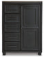 Foyland Queen Panel Storage Bed with Mirrored Dresser and Chest Milwaukee Furniture of Chicago - Furniture Store in Chicago Serving Humbolt Park, Roscoe Village, Avondale, & Homan Square