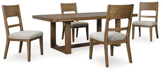 Cabalynn Dining Table and 4 Chairs Milwaukee Furniture of Chicago - Furniture Store in Chicago Serving Humbolt Park, Roscoe Village, Avondale, & Homan Square