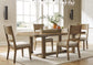 Cabalynn Dining Table and 4 Chairs Milwaukee Furniture of Chicago - Furniture Store in Chicago Serving Humbolt Park, Roscoe Village, Avondale, & Homan Square