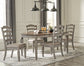Lodenbay Dining Table and 4 Chairs with Storage Milwaukee Furniture of Chicago - Furniture Store in Chicago Serving Humbolt Park, Roscoe Village, Avondale, & Homan Square