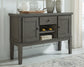 Hallanden Dining Table and 4 Chairs and Bench with Storage Milwaukee Furniture of Chicago - Furniture Store in Chicago Serving Humbolt Park, Roscoe Village, Avondale, & Homan Square