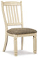 Bolanburg Dining Table and 8 Chairs with Storage Milwaukee Furniture of Chicago - Furniture Store in Chicago Serving Humbolt Park, Roscoe Village, Avondale, & Homan Square