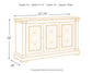 Bolanburg Dining Table and 8 Chairs with Storage Milwaukee Furniture of Chicago - Furniture Store in Chicago Serving Humbolt Park, Roscoe Village, Avondale, & Homan Square