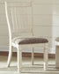 Bolanburg Dining Table and 8 Chairs with Storage Milwaukee Furniture of Chicago - Furniture Store in Chicago Serving Humbolt Park, Roscoe Village, Avondale, & Homan Square