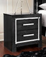 Kaydell King Upholstered Panel Headboard with Mirrored Dresser, Chest and Nightstand Milwaukee Furniture of Chicago - Furniture Store in Chicago Serving Humbolt Park, Roscoe Village, Avondale, & Homan Square