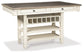 Bolanburg Counter Height Dining Table and 4 Barstools Milwaukee Furniture of Chicago - Furniture Store in Chicago Serving Humbolt Park, Roscoe Village, Avondale, & Homan Square