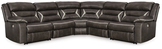 Kincord 5-Piece Power Reclining Sectional Milwaukee Furniture of Chicago - Furniture Store in Chicago Serving Humbolt Park, Roscoe Village, Avondale, & Homan Square