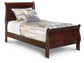 Alisdair Twin Sleigh Bed with Mirrored Dresser and 2 Nightstands Milwaukee Furniture of Chicago - Furniture Store in Chicago Serving Humbolt Park, Roscoe Village, Avondale, & Homan Square
