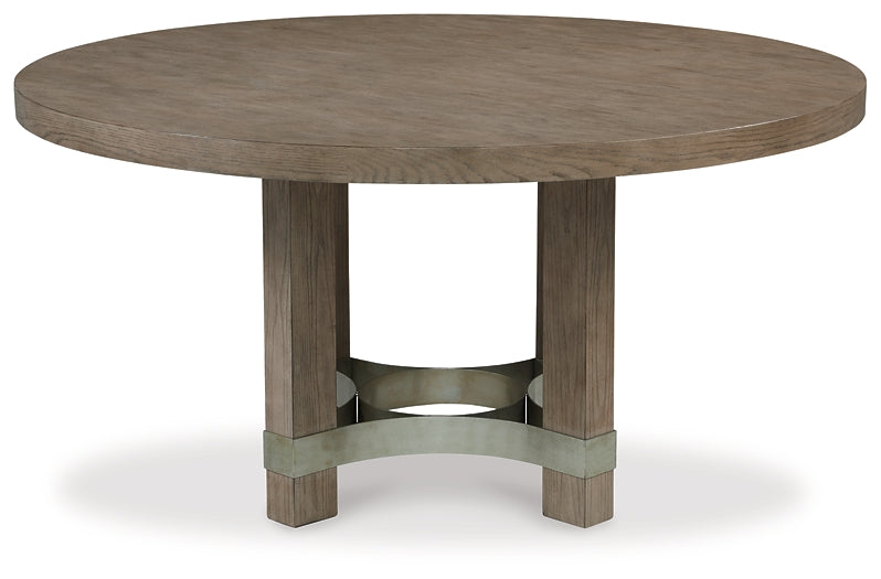 Chrestner Dining Table and 4 Chairs with Storage Milwaukee Furniture of Chicago - Furniture Store in Chicago Serving Humbolt Park, Roscoe Village, Avondale, & Homan Square