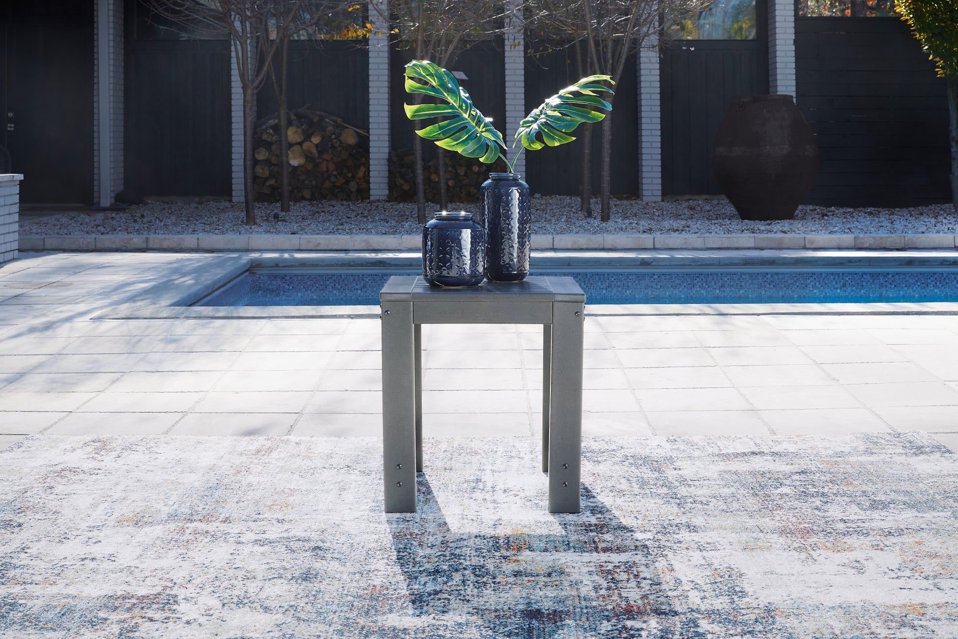 Amora Outdoor Coffee Table with 2 End Tables Milwaukee Furniture of Chicago - Furniture Store in Chicago Serving Humbolt Park, Roscoe Village, Avondale, & Homan Square