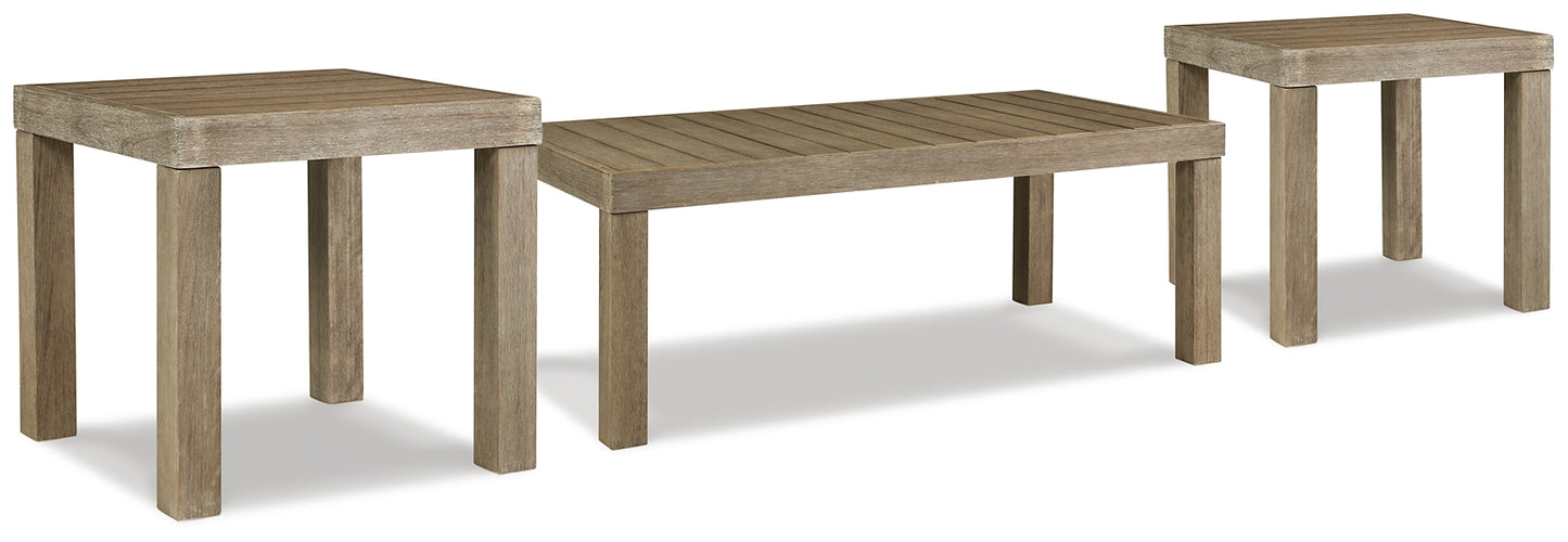 Silo Point Outdoor Coffee Table with 2 End Tables Milwaukee Furniture of Chicago - Furniture Store in Chicago Serving Humbolt Park, Roscoe Village, Avondale, & Homan Square