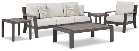 Tropicava Outdoor Sofa and Lounge Chair with Coffee Table and 2 End Tables Milwaukee Furniture of Chicago - Furniture Store in Chicago Serving Humbolt Park, Roscoe Village, Avondale, & Homan Square