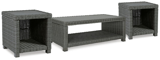 Elite Park Outdoor Coffee Table with 2 End Tables Milwaukee Furniture of Chicago - Furniture Store in Chicago Serving Humbolt Park, Roscoe Village, Avondale, & Homan Square