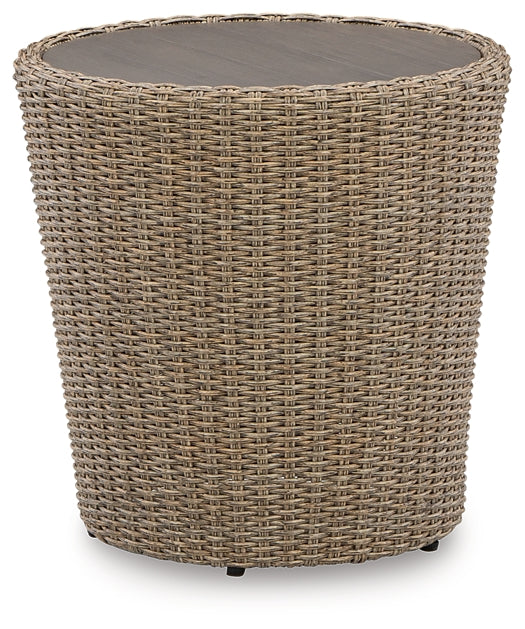 Danson Outdoor Coffee Table with End Table Milwaukee Furniture of Chicago - Furniture Store in Chicago Serving Humbolt Park, Roscoe Village, Avondale, & Homan Square