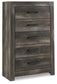 Wynnlow Queen Crossbuck Panel Bed with Mirrored Dresser, Chest and 2 Nightstands Milwaukee Furniture of Chicago - Furniture Store in Chicago Serving Humbolt Park, Roscoe Village, Avondale, & Homan Square
