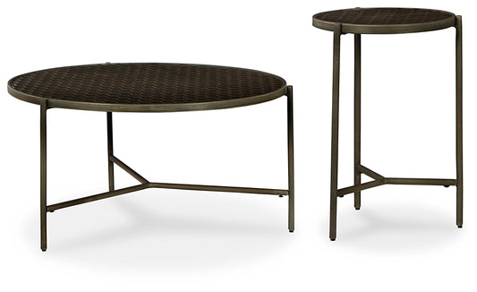 Doraley Coffee Table with 1 End Table Milwaukee Furniture of Chicago - Furniture Store in Chicago Serving Humbolt Park, Roscoe Village, Avondale, & Homan Square