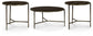 Doraley Coffee Table with 2 End Tables Milwaukee Furniture of Chicago - Furniture Store in Chicago Serving Humbolt Park, Roscoe Village, Avondale, & Homan Square