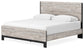Vessalli King Panel Bed with Mirrored Dresser and 2 Nightstands